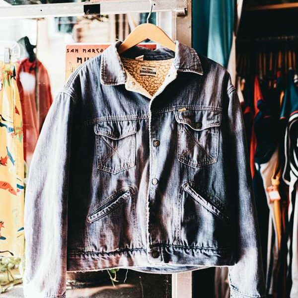 Chaqueta denim lavado oscuro